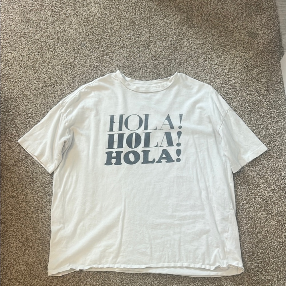 White Graphic T-Shirt Billabong